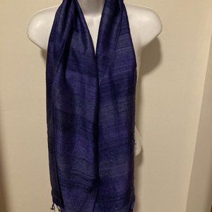Raw Silk Scarf